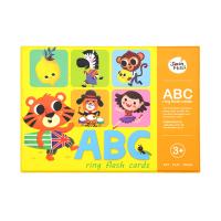 Buy cheap ABC Animal Flashcards / Flashcard Games For Young Learners Grade 1 Grade 2 Kids product