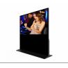Buy cheap Black 43in Floor Standing Digital Signage 43 Inch 500 Nits Outdoor Advertising from wholesalers