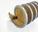 Spiral Brass Coated Steel Wire Brush Cylinder Spiral Wound Cleaning Inside Coil