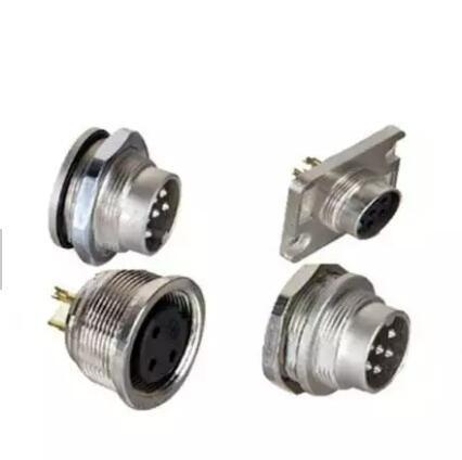 Buy cheap Flange Socket Metal AISG connector M16 Solder Type 8 Pin Female Square from wholesalers