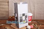 Custom without handle bread packaging kraft paper bags for food,Brown Kraft