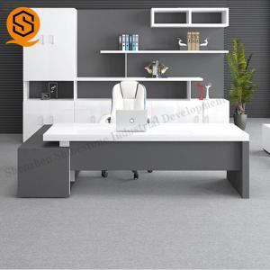 Buy cheap Joint Invisible Solid Surface Office Furniture Executive Office Table from wholesalers