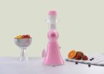 Buy cheap Fresh Fruit Hand Ice Cream Maker Ergonomic Handles For Children 1.02kg Weight from wholesalers