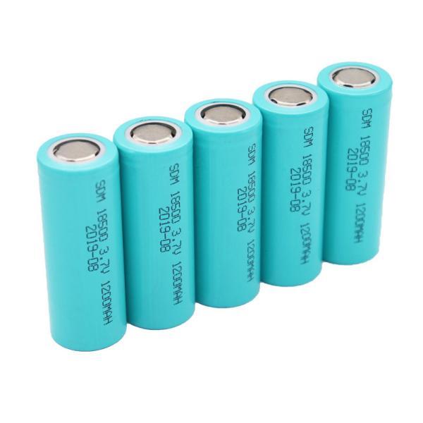 Buy cheap 3.7V 1200mAh Cylindrical Lithium Ion Battery 18500 For Solar Light from wholesalers