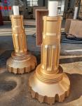 6" Series DTH Hammer Bits High Air Pressure High Strength Rust Resistance
