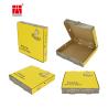 Buy cheap Yellow B Flute Cardboard Box , Bakery Plain Pizza Boxes 12 Inch from wholesalers