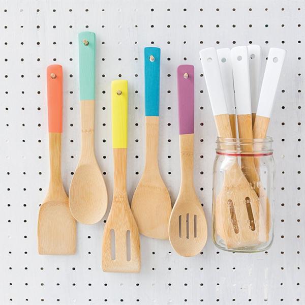 Buy cheap Natural Kitchenaid Bamboo Spatula 30cm Length Long Handle Cooking Utensils from wholesalers