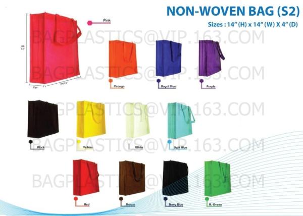 Buy cheap pp nonwoven bag, promotional recycled glossy laminated pp nonwoven shopping bag, Foldable Nonwoven Bag, nonwoven tote sh from wholesalers