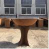 Buy cheap D800mm Corten Steel BBQ Grill Barbecue Fire Pit abrasion resistance from wholesalers