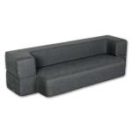 75" L Folding Sofa Bed Couch Memory Foam Washable Cover Futon Sleeper Sofa