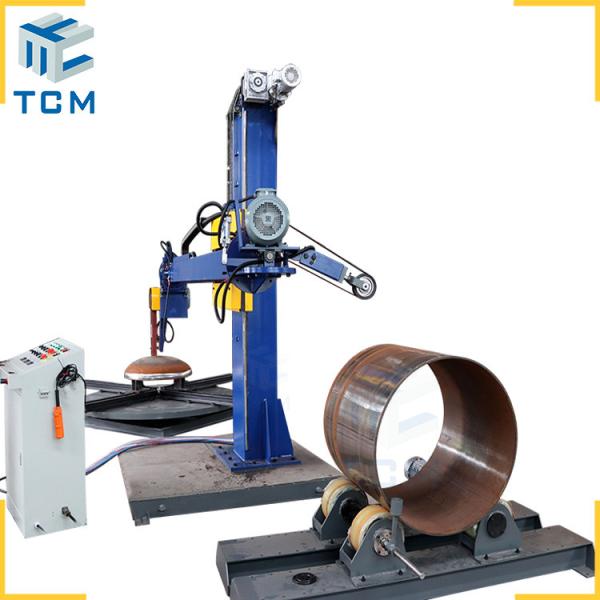 Buy cheap Steel Pipe And Bottom Inner Outer Surface Automatic Tank Polishing Machine from wholesalers
