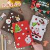 Buy cheap 2022 Felt A6 Cartoon Christmas Tree Deer Notebook Grid Pages Journal Korean Diary Book from wholesalers