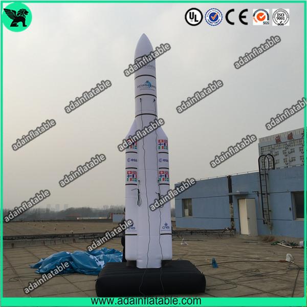 Buy cheap 5m Giant Space Replica Oxford Inflatable Rocket from wholesalers