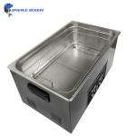 Black 20 Liter Ultrasonic Cleaner Digital Control 420W Semiwave Degas Cleaning