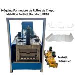 Mexico Popular Portable KR18 KR24 Standing Seam Roll Forming Machine