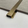 Buy cheap Stainless Steel Sand Blast Wall Tile Trim Decorative Brass Metal Strips from wholesalers