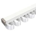 Home Swish Sliding Double Curtain Rail Tracks For Bay Window