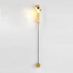 Bedroom atelier Bedside Black Rotation LED art deco lamp bedside light (WH-VR-87