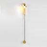 Buy cheap Bedroom atelier Bedside Black Rotation LED art deco lamp bedside light (WH-VR-87) from wholesalers