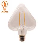 PH-110 heart special shaped edison filament light bulb 2W 4W led filament