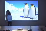 DLP Mini 3D Projector Built In Analog TV Tuner Real 720p Home Cinema Video