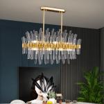 Led Glass Chandelier For Dining Room Kitchen Modern Home Decor led crystal