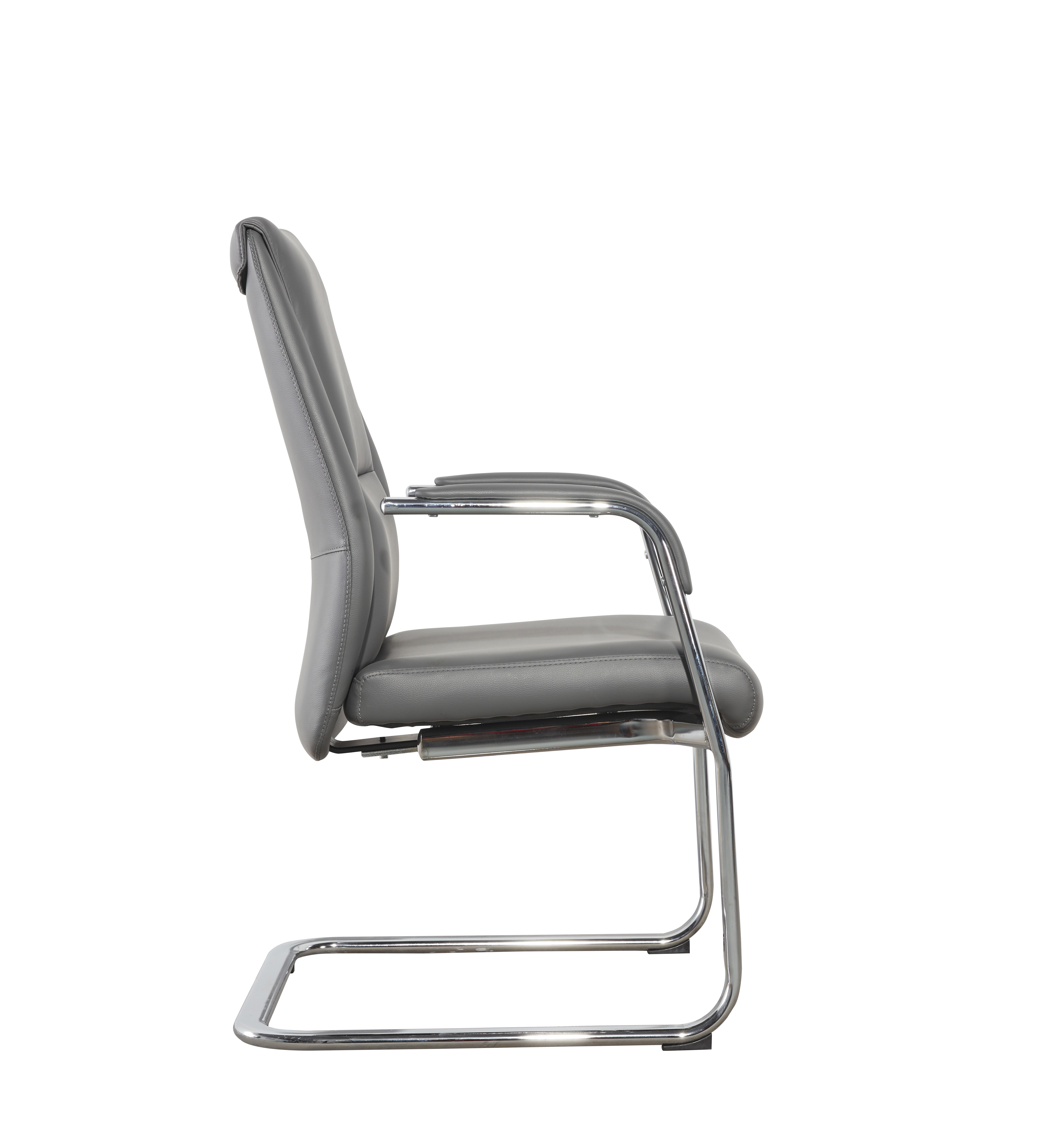 Synthetic Leather Executive Swivel Chair Executive Conference Chairs BIFMA 26in