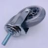 Buy cheap 4 Inch Chrome Plated Transparent PU Caster Wheel For Wheelchair from wholesalers