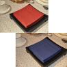 Buy cheap Degradable 3-Ply Colored Dinner Napkins , 25x25cm Square Paper Napkins from wholesalers