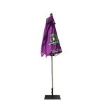 Parasol Advertising Beach Umbrellas With Customized Logo Printing / Color