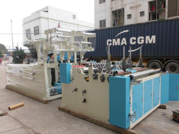 Buy cheap 1350mm Width 4HP 2 Back Stand Paper Slitting Machine from wholesalers