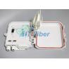 Buy cheap 1*8 PLC Fiber Splitter Box Wall Mounted Outdoor Distribution Box from wholesalers