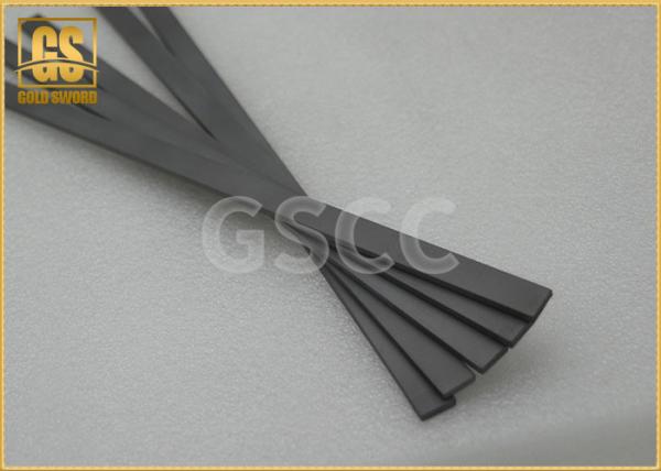 Quality Medium Grain Size Tungsten Carbide Strips For Woodworking Cast Iron Cutting Tool for sale