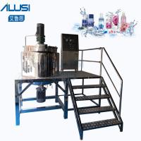 Buy cheap 500L Small Liquid Soap Making Machine Liquid Detergent Mixer Shampoo Mixing product