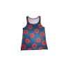 Buy cheap Custom Breathable Donut Tank Top , 100 Polyester Quick Dry Womens Tops from wholesalers