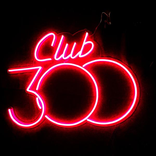 Buy cheap Acrylic LED Neon Sign Wall Mount Pink Neon Light Sign 12VDC from wholesalers