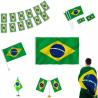 Buy cheap 3X5ft Brazil Country Flag 100% Polyester Custom Countries Flags from wholesalers
