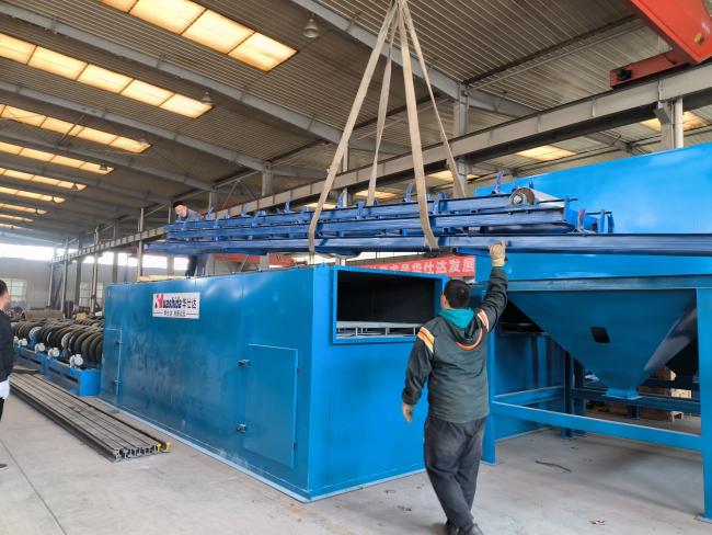 Automatic/Manual Operating Mode 3LPE Coating Pipe Production Line with PLC Control System
