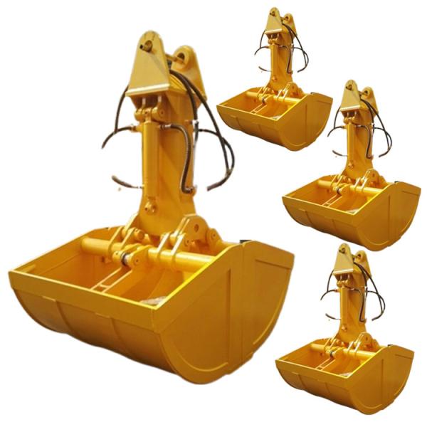Buy cheap Construction Hydraulic Clamshell Bucket For Excavator 24 Tons 26 Tons from wholesalers