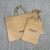 Buy cheap 200pcs To 500pcs Gold Stamping Clothing Paper Bags Ribbon Handles Kraft Shopping Bags from wholesalers