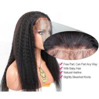 Buy cheap ALL COLORS Pre Bonded Hair Extensions 100 Percent Virgin Hair Lace Wigs For Afro product