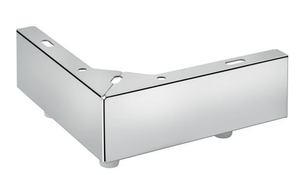 Buy cheap 55mm high contemporary corner furniture legs hot sale metal sofa legs SL-111 from wholesalers