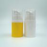 Buy cheap White Yellow 50ml 80ml 100ml Airless Pump Bottle Silk Printing from wholesalers