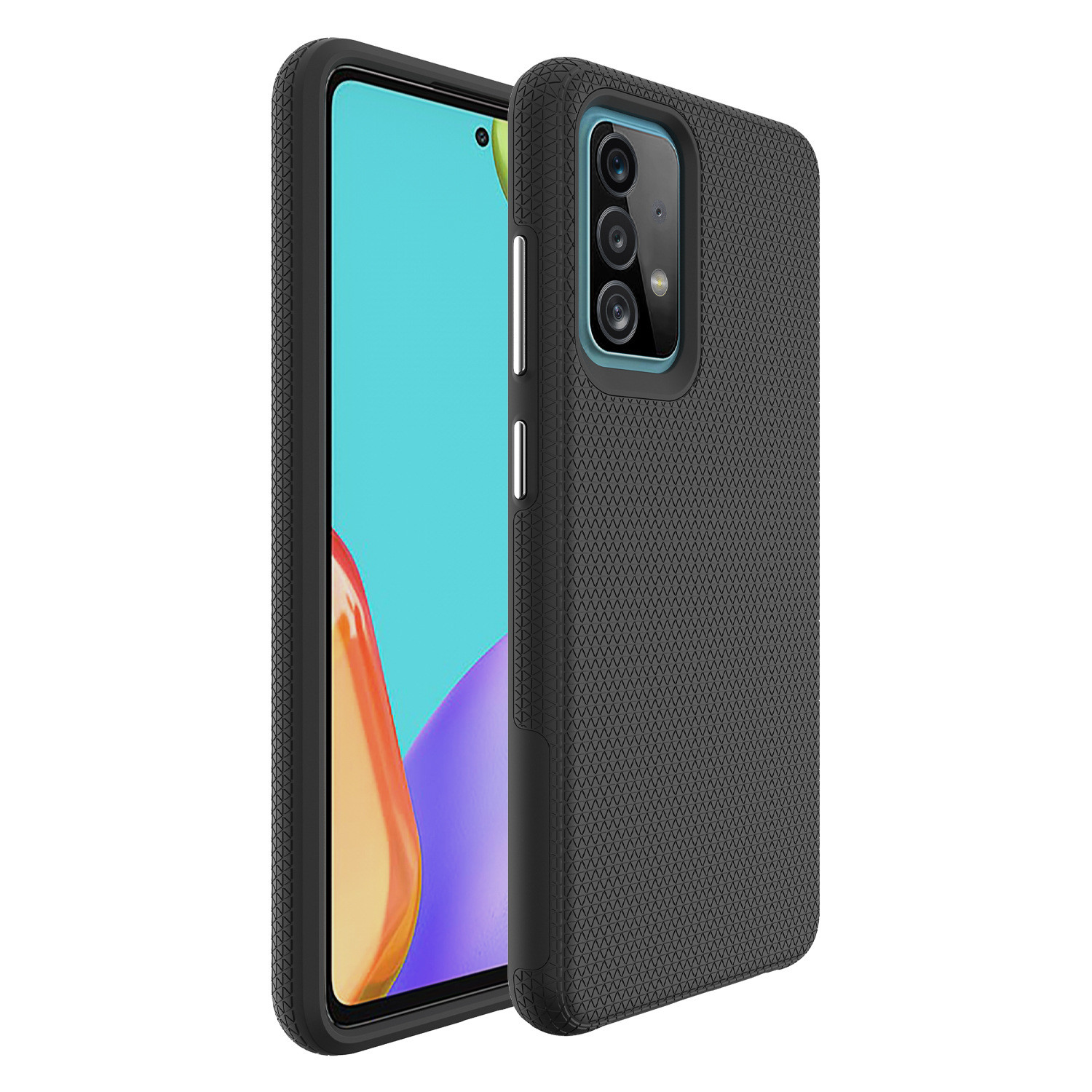 1.5mm Shock Proof Mobile Cover Dual Layers For Samsung Galaxy A52
