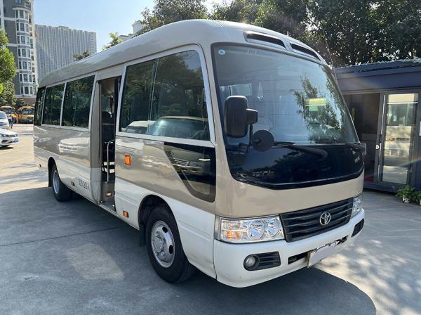 Buy cheap ISO Second Hand Toyota Coaster Bus 20 Seats Used Passenger Buses from wholesalers