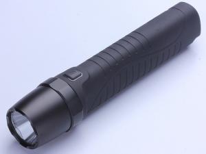 China IP68 Waterproof Glass Flashlight LED Torch With Rechargeable Battery 5W D46.5*L212.8mm on sale