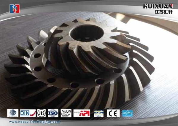 Buy cheap 4340 20CrMnMo EN25 X9931 Bevel Gear Helical Gear Conic Gear Taper Gear Turning Gear from wholesalers