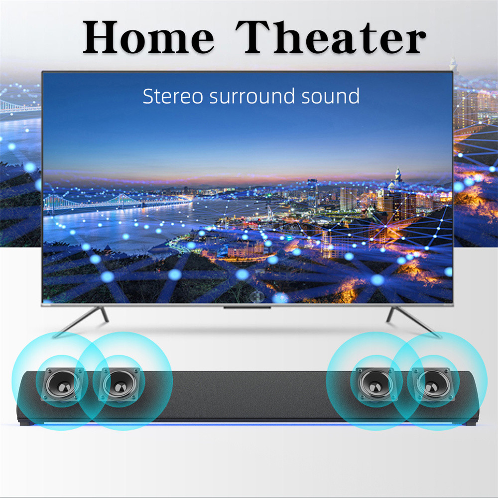 Optical Audio Input Wireless Speaker Soundbar For Samsung TV CE Certified