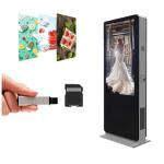 IP65 Outdoor Advertising Display Screens Advertising Display Ultra Thin ROHS