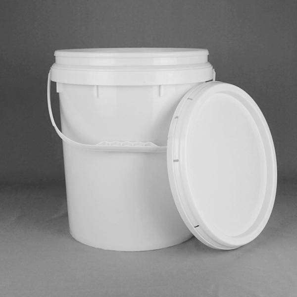 Buy cheap ISO9001 Standard 22 Liter Round Large Plastic Water Bucket With Lid from wholesalers